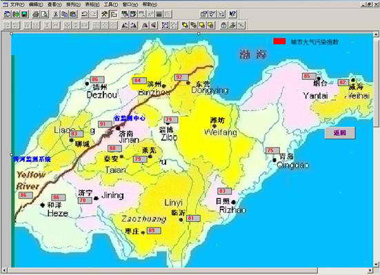 GIS地图显示数据